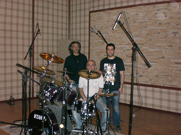 Karaj, Iran – Drums Recording Session, Hadi Kiani Studio