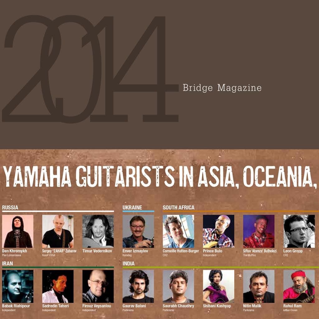 Yamaha Guitarists in Asia 2014